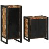 vidaXL Juego de muebles de baño 2 pcs Madera reciclada maciza