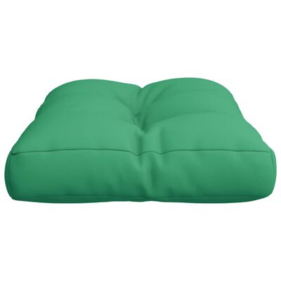 vidaXL Cojín para sofá de palets tela verde 60x40x12 cm