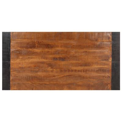 vidaXL Mesa de comedor madera maciza de mango en bruto 140x70x76 cm
