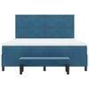 vidaXL Cama tipo Box Spring Azul oscuro 180 x 200 cm Terciopelo