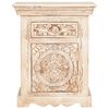 vidaXL Mesita de noche de madera maciza de mango 40x30x50 cm