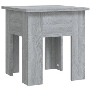 vidaXL Mesa de centro madera de ingenier&iacute;a gris Sonoma 40x40x42 cm