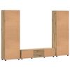 vidaXL Conjunto de mueble de TV con caj&oacute;n FLORIN Roble artesanal