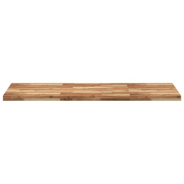 vidaXL Encimera tocador ba&ntilde;o madera acacia acabado aceite 120x60x4 cm