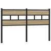 vidaXL Cabecero de repuesto de madera de ingenier&iacute;a roble Sonoma 135cm