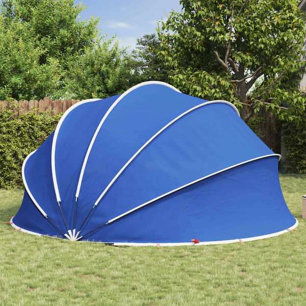 vidaXL C&uacute;pula para piscina Manual Verde 472 x 460 x 229 cm
