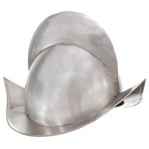 vidaXL R&eacute;plica de casco de caballero medieval antiguo LARP acero plata
