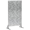 vidaXL Pantalla de Privacidad 100 x 50 x 180 cm Acero Galvanizado