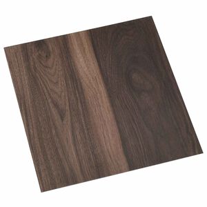 vidaXL Tableros de Suelo Marr&oacute;n Oscuro 5,11 m&sup2; 55 uds. PVC