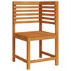 vidaXL Silla de Jard&iacute;n Marr&oacute;n 50 x 50 x 91cm Madera maciza de Acacia