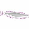 vidaXL Estructura de cama Blanco 80 x 220 cm Madera maciza de pino