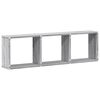 vidaXL Armario de pared madera de ingenier&iacute;a gris Sonoma 100x16x30 cm