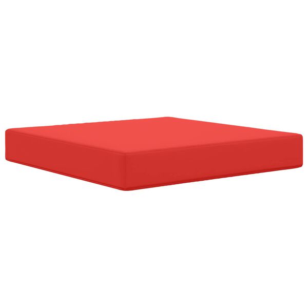 vidaXL Coj&iacute;n para sof&aacute; de exterior 2 pcs Rojo Poli&eacute;ster