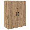 vidaXL Alacena Roble artesanal 69,5 x 34 x 180 cm Madera contrachapada