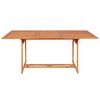 vidaXL Conjunto de comedor de jard&iacute;n 9 piezas madera maciza de teca