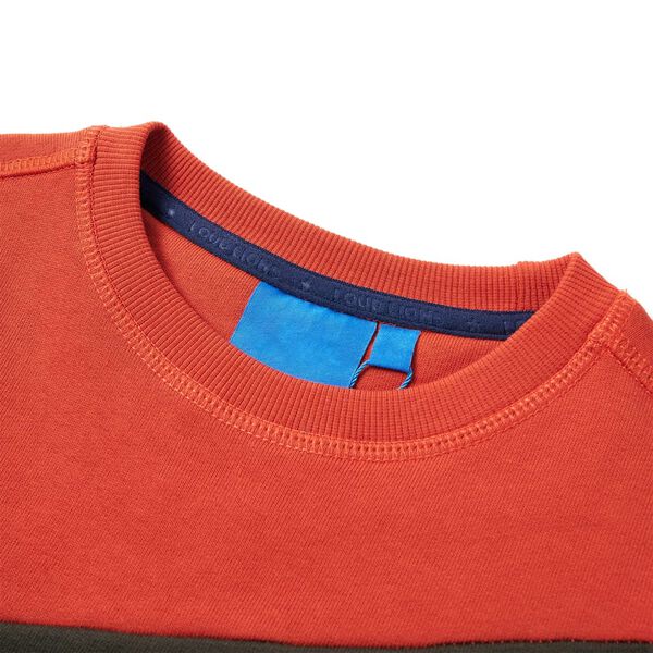 Sudadera infantil naranja 104