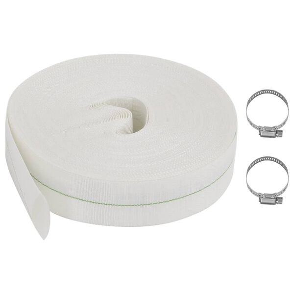 vidaXL Manguera plana PE 50 m 1,5"