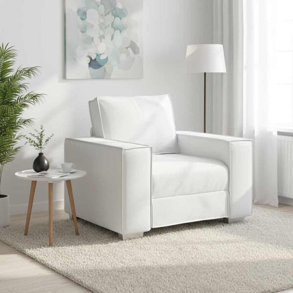 vidaXL Sill&oacute;n 100 cm Cuero sint&eacute;tico
