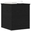 vidaXL Caja de Almacenamiento Roble Negro 40 x 42 x 46 cm