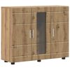 vidaXL Armario de Madera Roble artisan Madera de ingenier&iacute;a