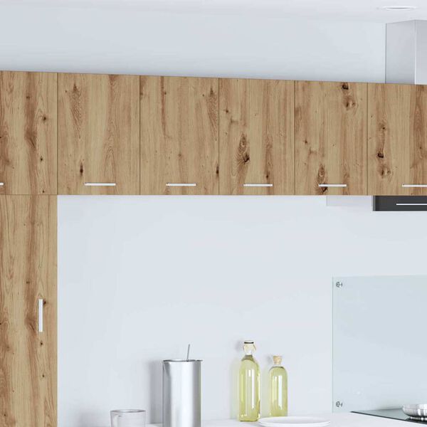 vidaXL Mueble colgante 2 pcs Roble Artesano y 60 x 31 x 40 cm