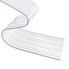 vidaXL Burlete para puerta PVC transparente 200x1,6 mm 10 m