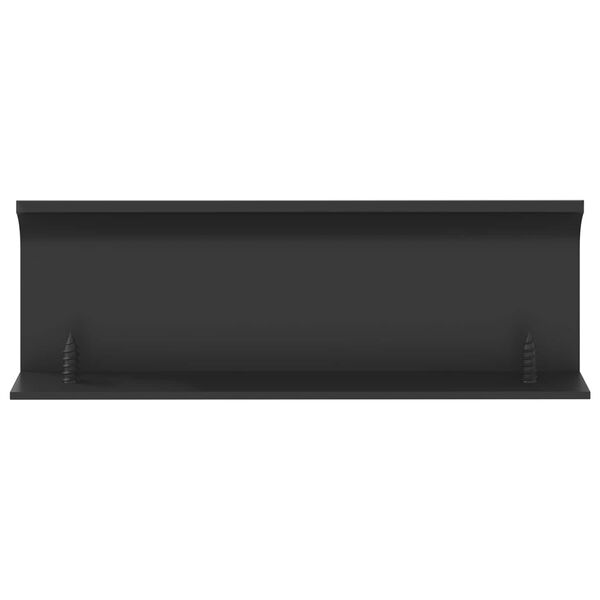 vidaXL Mango 12 pcs Negro 120 x 39.6 x 17 mm Aluminio