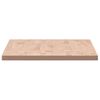 vidaXL Encimera de ba&ntilde;o madera maciza de haya 100x50x2,5 cm