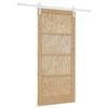 vidaXL Puerta Corredera 93 x 202 cm Madera de ingenier&iacute;a