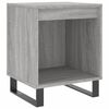 vidaXL Mesita de noche madera de ingenier&iacute;a gris Sonoma 40x35x50 cm