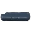 vidaXL Cama para perros de cuero sintético azul oscuro 80x68x23 cm