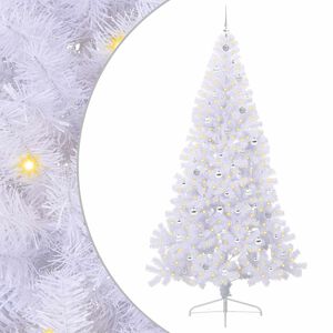vidaXL &Aacute;rbol de Navidad artificial con 300 LED 240 cm PVC y Acero