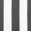 vidaXL Toldo retr&aacute;ctil aluminio y tela gris antracita y blanco 3x2,5 m