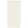 vidaXL Estor enrollable opaco 64,4x120 cm, ancho de tela 60 cm, blanco roto