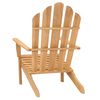 vidaXL Silla Adirondack de madera de teca maciza