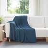 vidaXL Mantitas de Sof&aacute; 6 pcs Azul marino 170 x 130 cm Lana