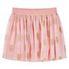 Falda infantil con tul rosa claro 104