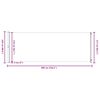 vidaXL Toldo lateral retr&aacute;ctil para patio gris 220x600 cm