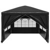 vidaXL Carpa para fiestas gris antracita 3x6 m