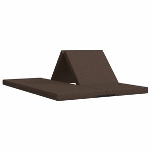 vidaXL Sof&aacute; Cama Plegable 140 x 67 x 15 cm Topo