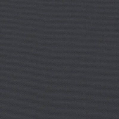 vidaXL Cojín de banco de jardín tela Oxford negro 110x50x7 cm