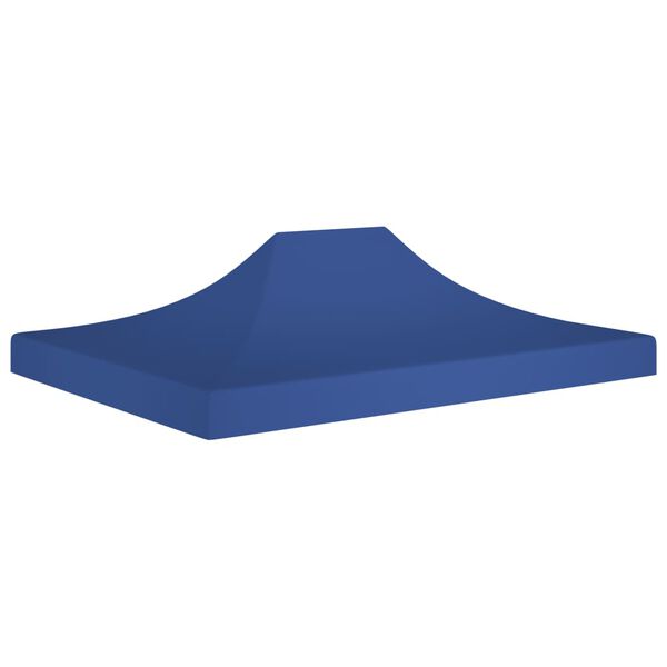 vidaXL Techo de carpa para celebraciones azul 4,5x3 m 270 g/m²
