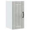 vidaXL Armario de pared cocina Lucca madera contrachapada gris cemento