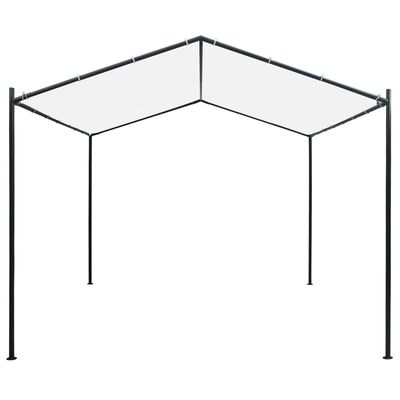 vidaXL Cenador blanco 3x3x2,6 m 180 g/m²