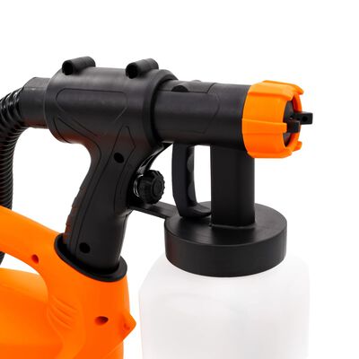 vidaXL Pistola de pintura eléctrica con manguera de aire 500 W 800 ml