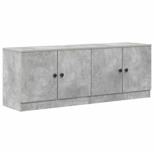 vidaXL Armario de almacenamiento para cama alta 2 uds. Gris Hormig&oacute;n