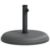 vidaXL Base de sombrilla redonda para palos de &Oslash;32/35/38 mm 15 kg