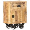 vidaXL Mesita de noche de madera maciza de mango 40x30x57 cm