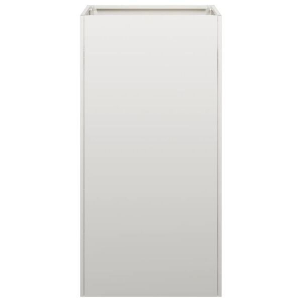 vidaXL Jardinera 40x40x80 cm acero inoxidable