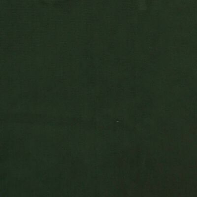vidaXL Reposapiés de terciopelo verde oscuro 60x60x36 cm